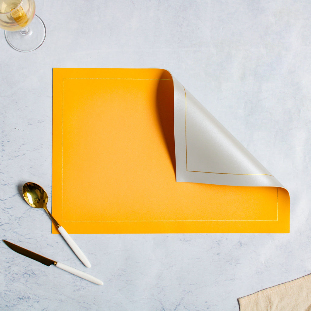 Leather Placemat Set of 2 Nestasia