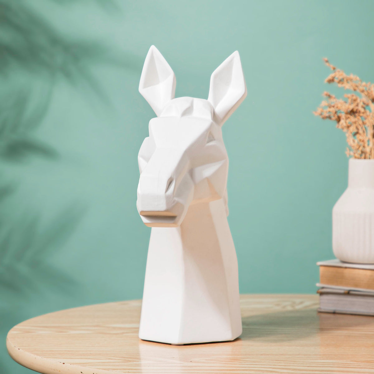 Horse Head Decor Showpiece Nestasia