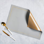 Leather Placemat Set of 2 Nestasia
