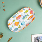Ukiyo Ceramic Long Plate 11 inch Nestasia