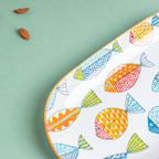 Ukiyo Ceramic Long Plate 11 inch Nestasia