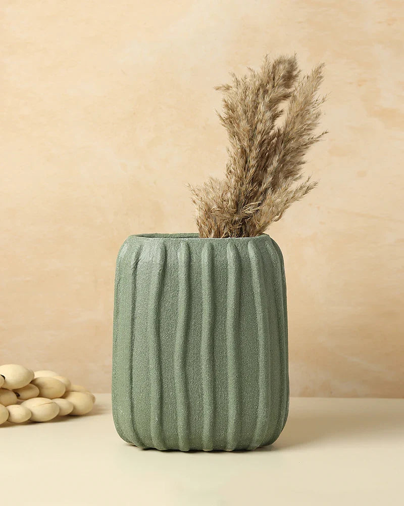 Small Ceramic Vase for Bedroom or Study Shelf