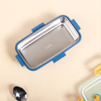 Stainless Steel Tiffin Box Small Blue 530ml Nestasia