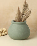 Matte Finish Ceramic Vase for Shelf Styling