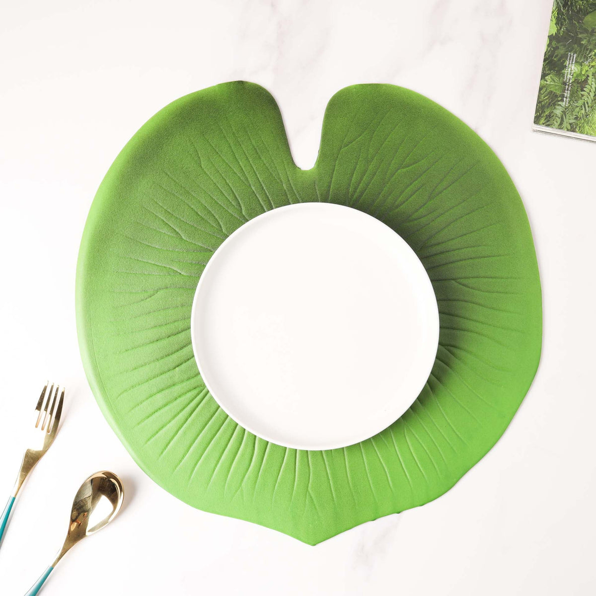 Lotus Leaf Placemat Set of 2 Nestasia