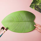 Green Leaf Placemat Set of 2 Nestasia