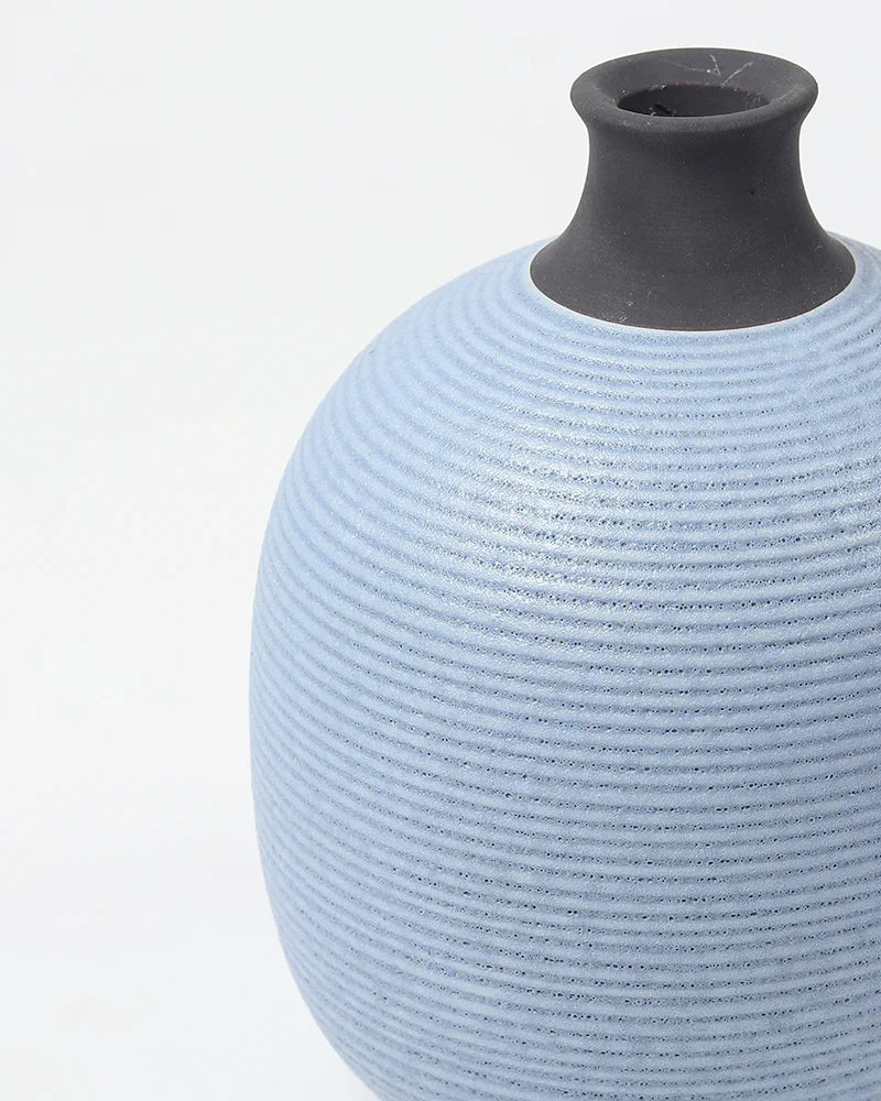 Pot Shape Ceramic Vase for Aesthetic Room Decor