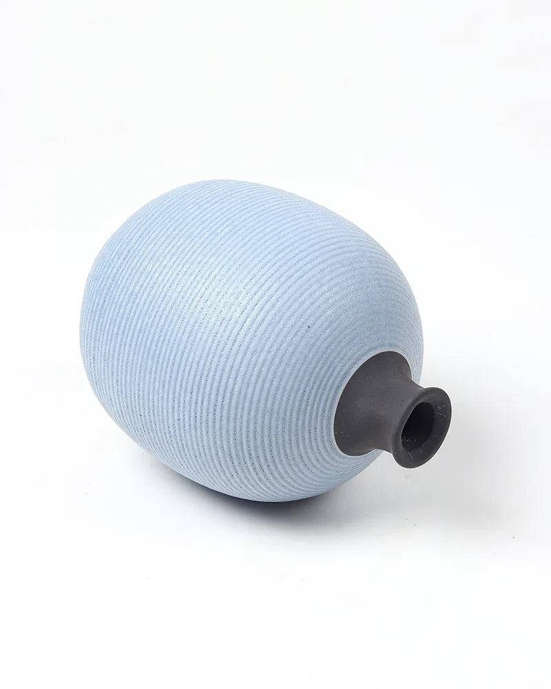 Pot Shape Ceramic Vase for Aesthetic Room Decor
