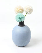 Pot Shape Ceramic Vase for Aesthetic Room Decor