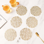 Rose Coaster Set of 6 Nestasia