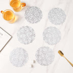 Rose Coaster Set of 6 Nestasia