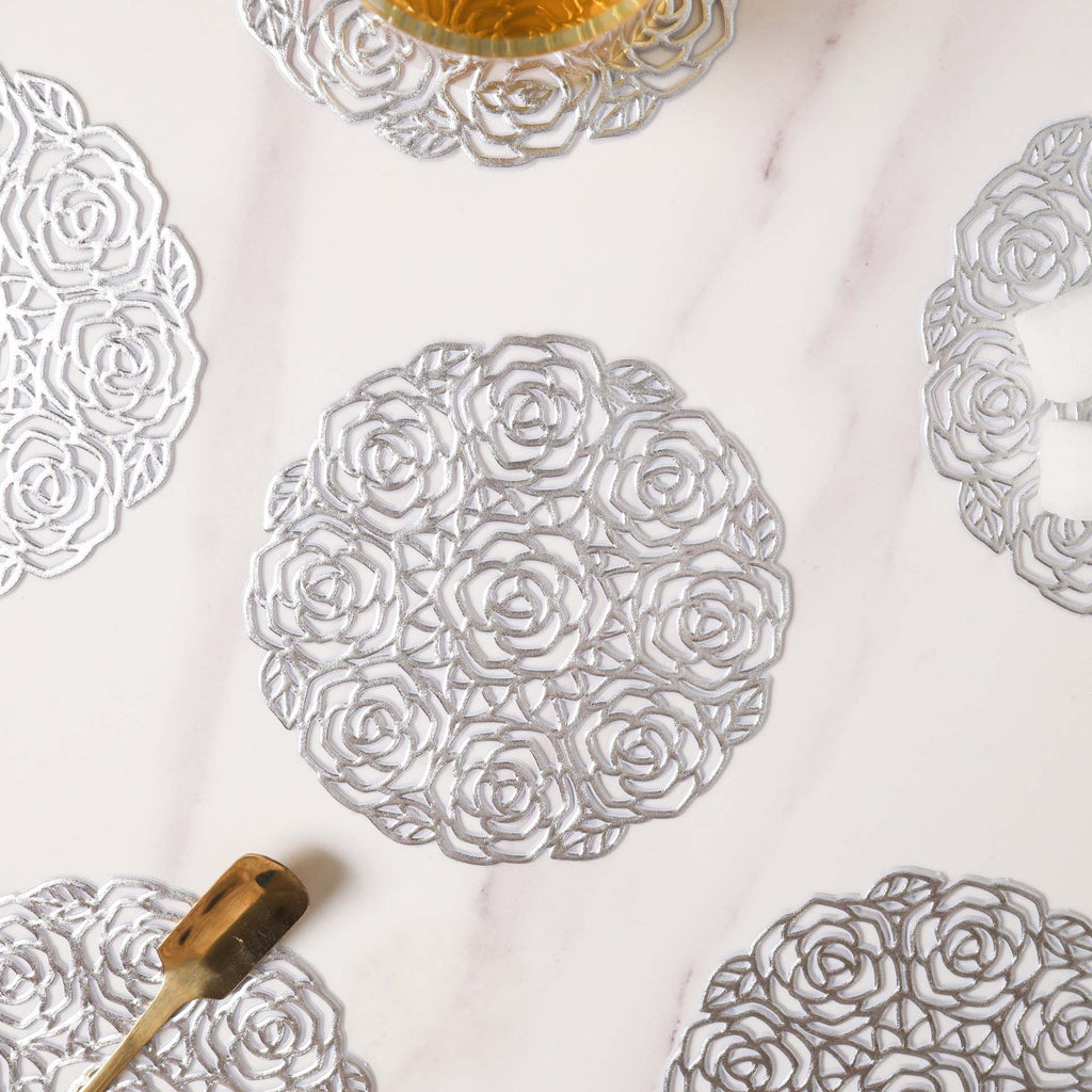 Rose Coaster Set of 6 Nestasia