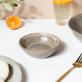 Rustic Handmade Snack Bowl Grey 150 ml Nestasia