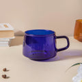 Borosilicate Glass Cup Blue Nestasia