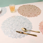 Rose Design Table Mat Set of 2 Nestasia
