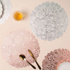 Rose Design Table Mat Set of 2 Nestasia