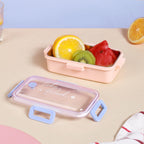 Stainless Steel Lunch Box For Office Small Pink 530ml Nestasia