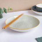 Willow Light Grey Snack Plate 8 inch Nestasia