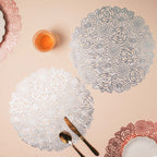 Rose Design Table Mat Set of 2 Nestasia