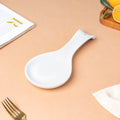 Ceramic Spoon Rest Classic White Nestasia