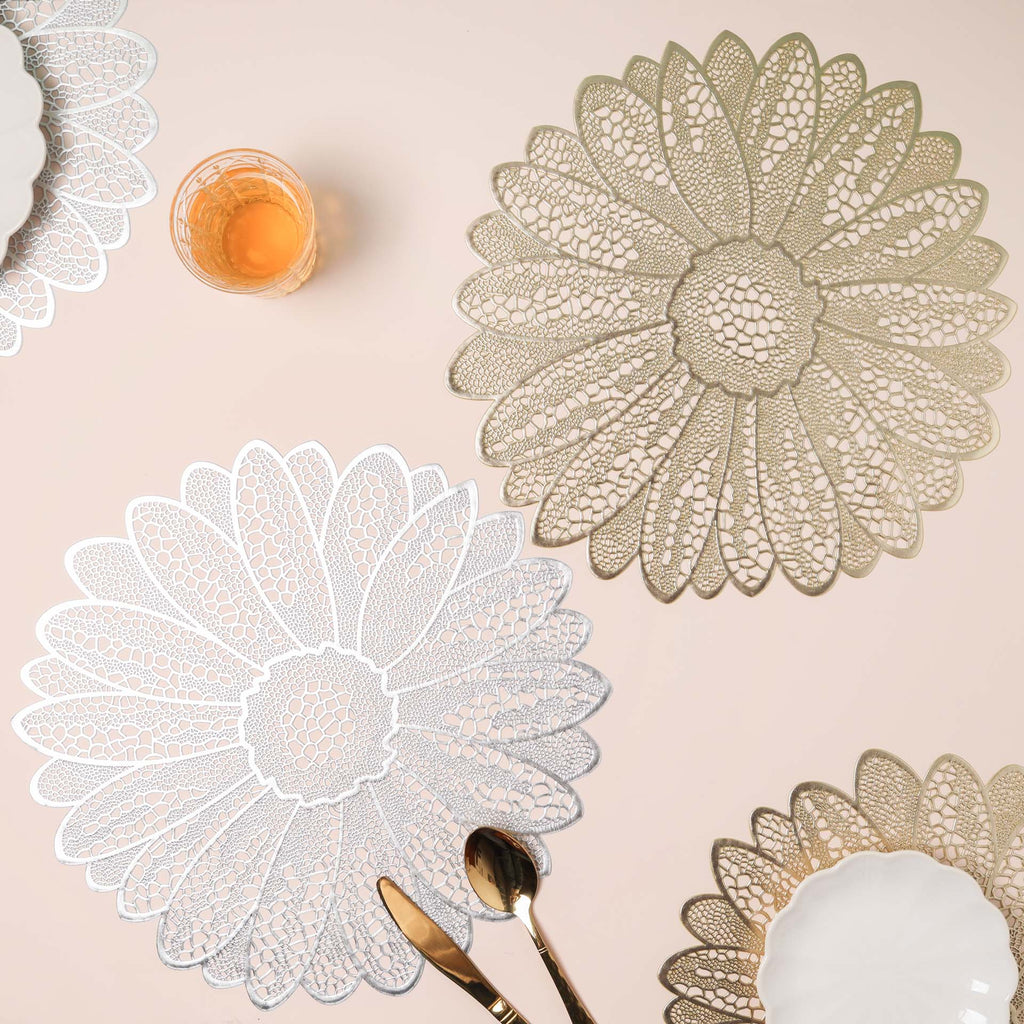 PVC Floral Placemat Set of 2 Nestasia