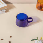 Borosilicate Glass Cup Blue Nestasia