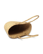 Seagrass Handwoven Marketing Basket & Shoulder Tote
