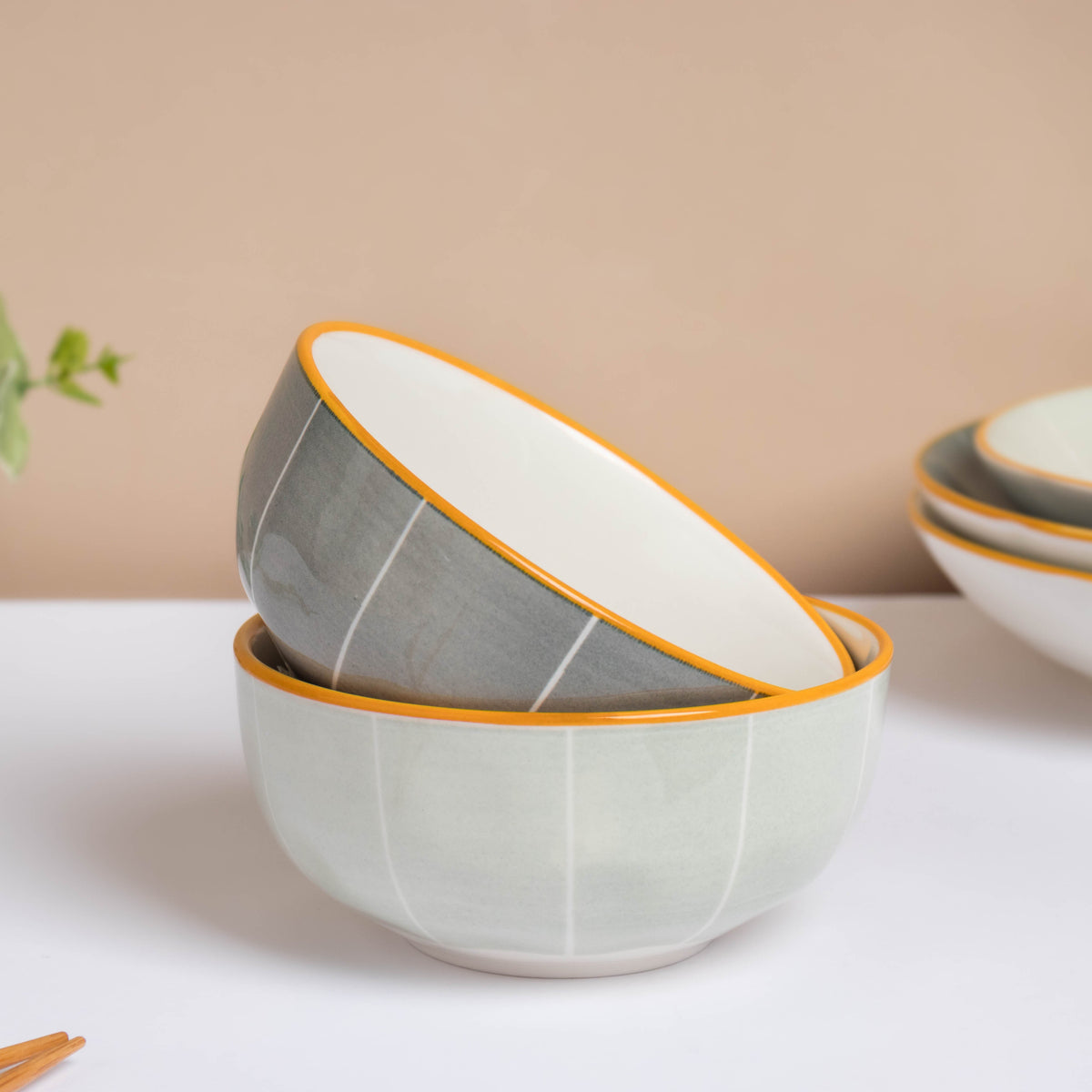 Willow Light Grey Snack Bowl Small 250 ml Nestasia