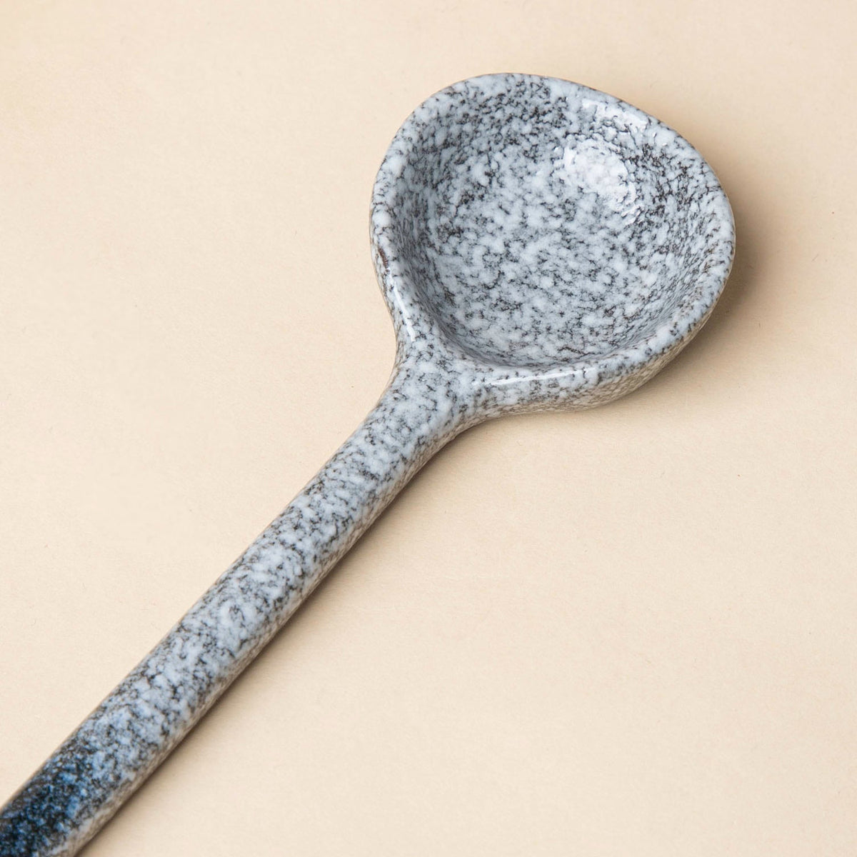 Pebble Glazed Ceramic Spoon Nestasia