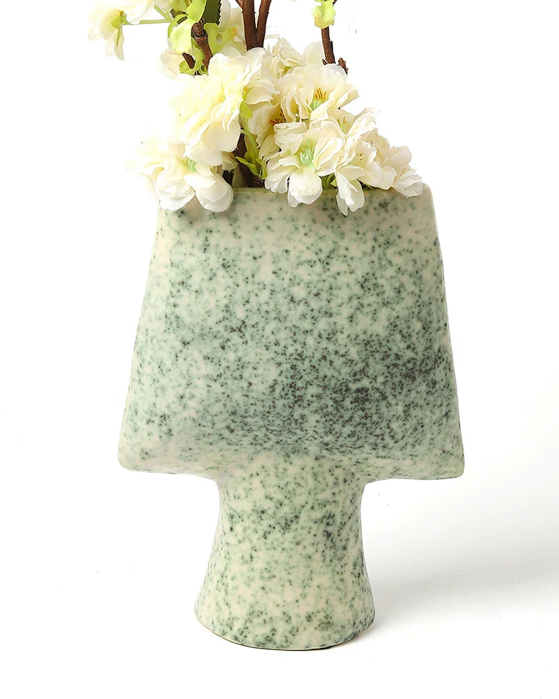 Sculptural Ceramic Vase for Artistic Home Decor