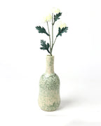 Glossy Green Ceramic Flower Pot for Tabletop Decor