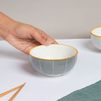 Willow Dark Grey Snack Bowl Small 250 ml Nestasia