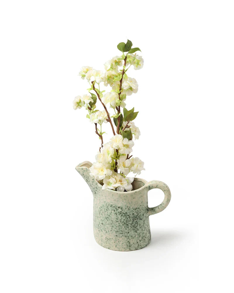 Handcrafted Tabletop Ceramic Vase for Home Decoration