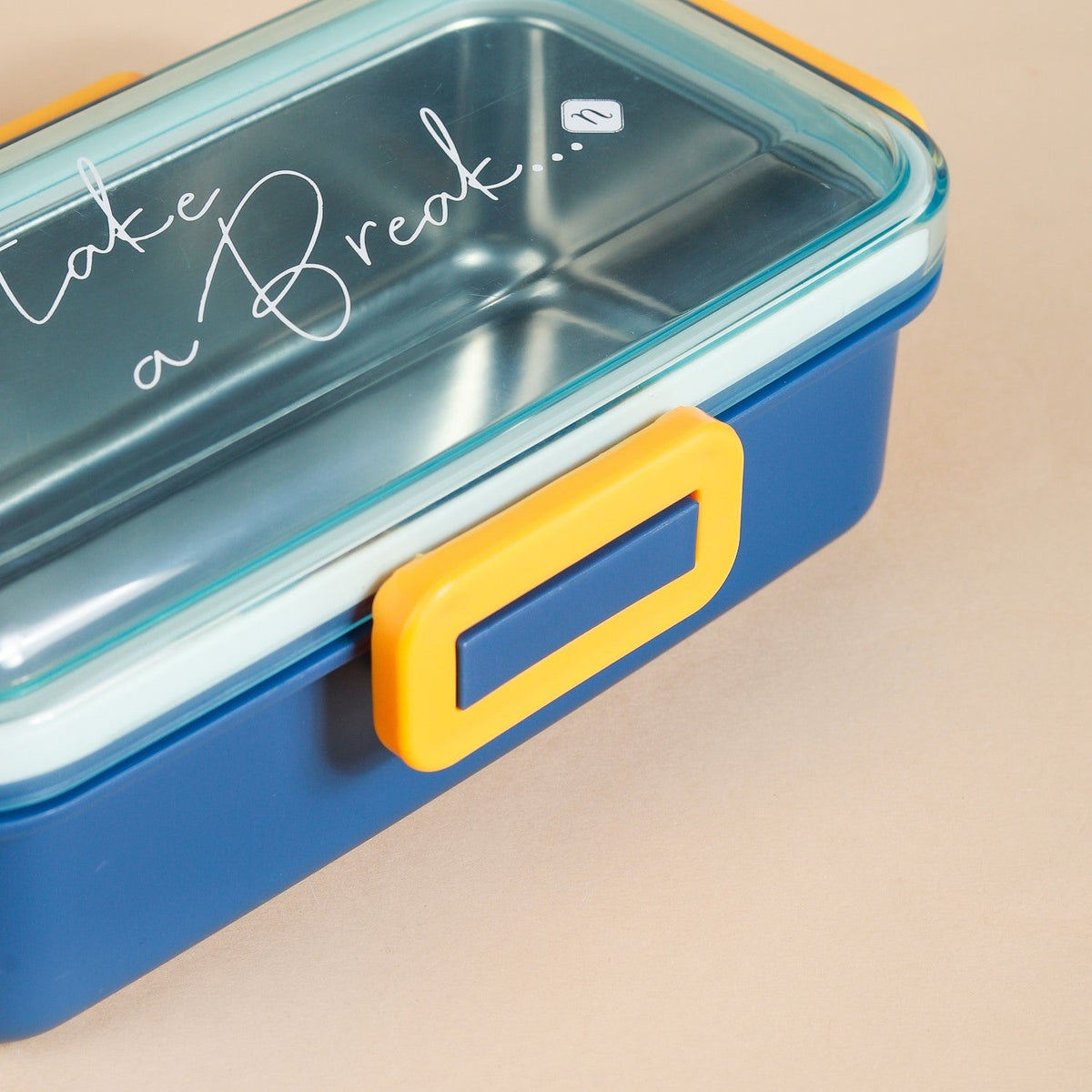 Stainless Steel Tiffin Box Small Blue 530ml Nestasia