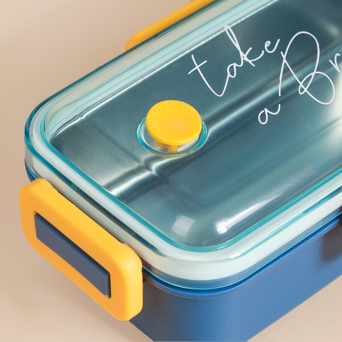Stainless Steel Tiffin Box Small Blue 530ml Nestasia