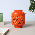Metal Lantern Orange Nestasia