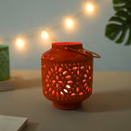 Metal Lantern Orange Nestasia