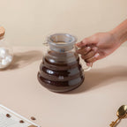 Glass Coffee Server With Lid Large Nestasia