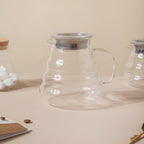 Glass Coffee Server With Lid Large Nestasia