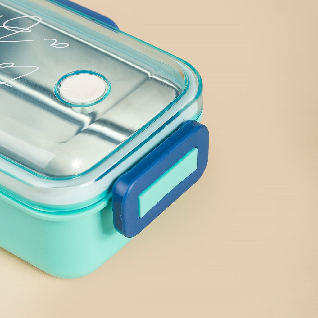 Stainless Steel Lunch Box Small Mint 530ml Nestasia