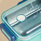 Stainless Steel Lunch Box Small Mint 530ml Nestasia