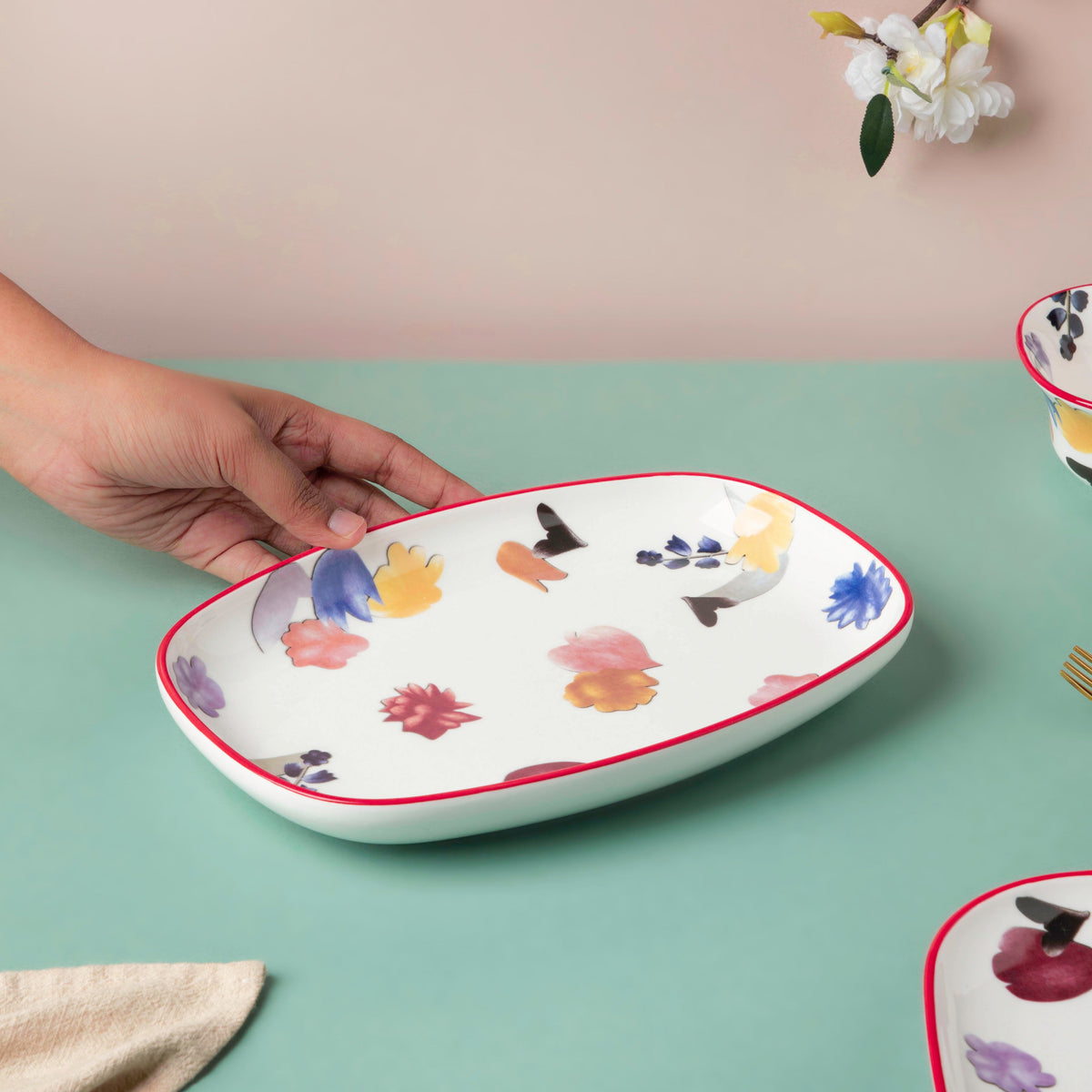 Florista 29 Piece Dinner Set for 6 Nestasia