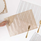 Rectangular PVC Placemat Set of 2 Nestasia