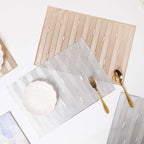 Rectangular PVC Placemat Set of 2 Nestasia
