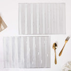 Rectangular PVC Placemat Set of 2 Nestasia