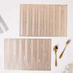 Rectangular PVC Placemat Set of 2 Nestasia