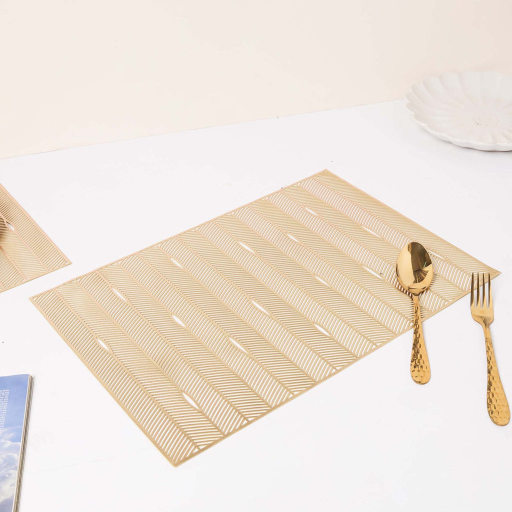 Rectangular PVC Placemat Set of 2 Nestasia