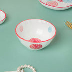 Spiral Candy White Soup Bowl Nestasia