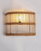 Artistic Rattan Wall Mount Light for Living Room and Hall