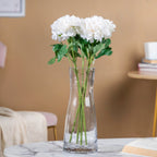 Peony Artificial Flower White Set Of 5 Nestasia